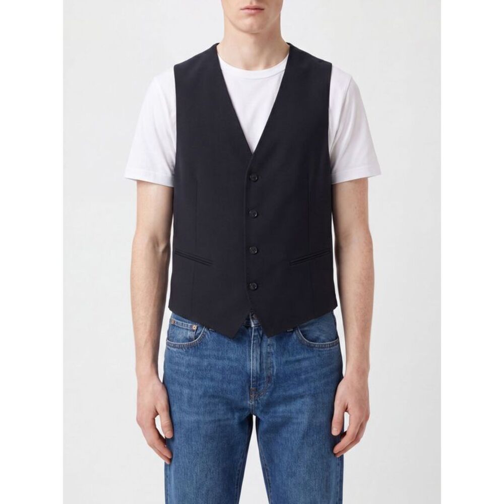 Ann Demeulemeester Suit Vest Men Black